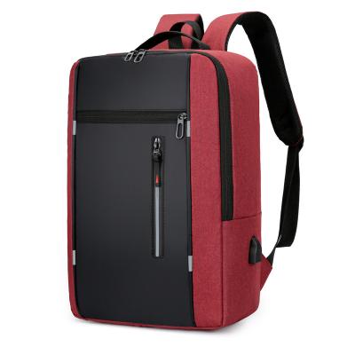 China High Quallity Multi Function Leisure Business Simple Minimalist Dragon Dancing Cloth Usb Laptop Backpack for sale