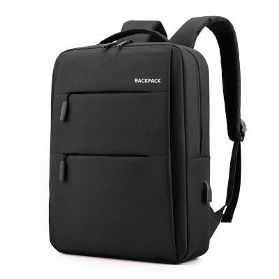 China Nylon Large Capacity Water Resistant Oxford Fabric Usb Computer Bag Waterproof Business Laptop Backpack for sale