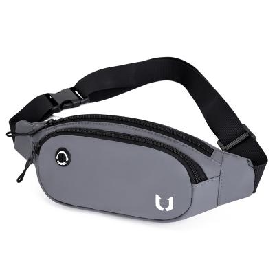 China Water proof Wholesale Travel Waist Money Belt Bag Outdoor Sport Fanny Pack Bum Bag Womens With Earphone Hole for sale