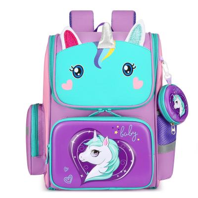 China Daily School Backpack Bag Factory Wholesale Custom Logo Kids Student Backpacks Lovely Children Bags High Quality School Bags For Girls for sale