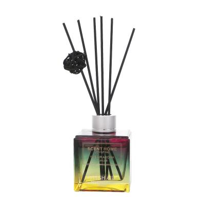 China Replenish and Relax 175ml Large Volume Wholesale 5.8 fl oz Home Perfume Crystal Bottle Air Freshener Reed Scent Diffuser With Sticks Hotel Home for sale