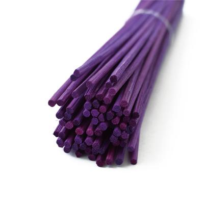 China For Reed Diffuser Hot Selling Customized Dyed Color Rattan Sticks Air Freshener Fragrance Stick Aroma Reed Diffuser Sticks Amazon for sale