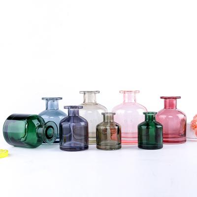 China Empty Bottle For Essential Oils Wholesale 125ml 4.2 fl oz Home Fragrance Glass Bottle With Cap Amazon Empty Bottles for sale