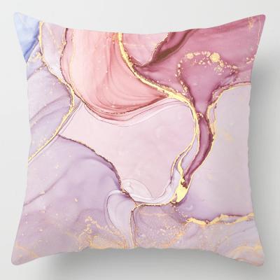 China Hotel and New Resort Pink Feather Girl Pillow Sofa Pillow Customization Pillowcase Cotton Home for sale