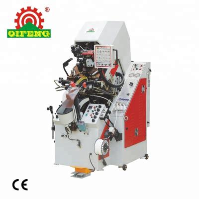 China Shoe Making Industry Durable Toe Cementing Machine QF-K737MA Hydraulic Shoe Making Equipment for sale