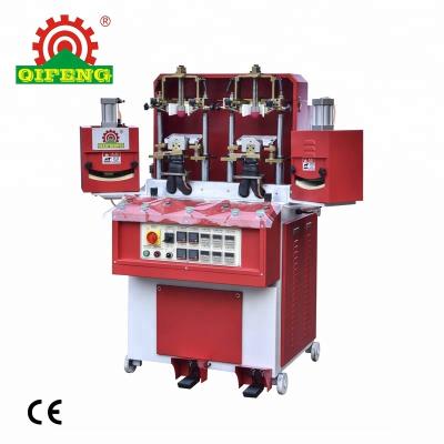 China Suitble for QF-203S cold and two of two best quality different types of shoes toe molding machine hot shoe molding machine for sale