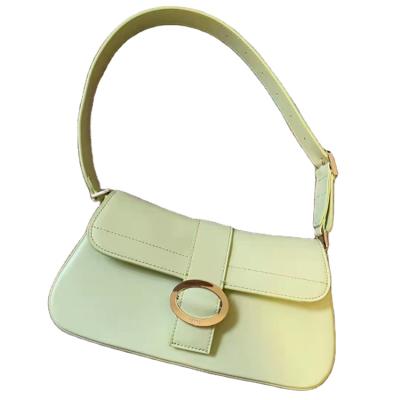 China ENGLAND STYLE 2021 New Women Underarm Bag Handbags Ladies Fashion Shoulder Mini Handbag Small PU Leather Armpit Bag for sale