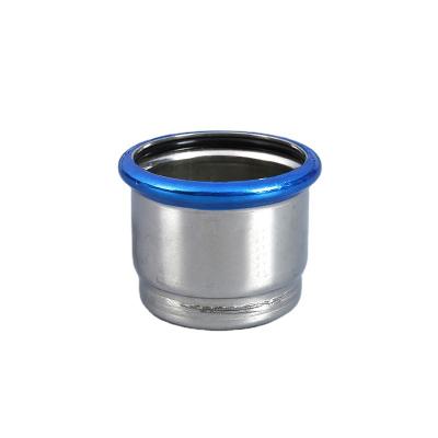 China Fluid Stainless steel 304/316 Press Fit Pipe Fitting Elbow Stainless Steel End Cap Fittings Equal Diameter for sale