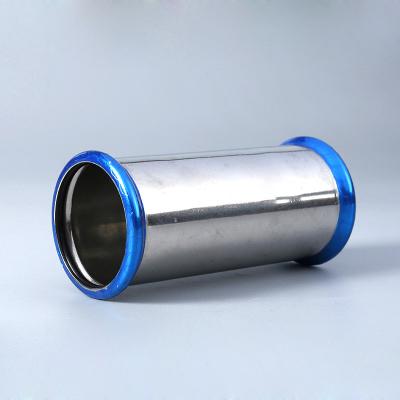 China Fluid OEM Press Fit Pipe Fitting Stainless Steel Equal Coupling Stainless steel 304/316 for sale