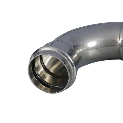 China Fluid Stainless steel 304/316 press fitting Elbow Double Press Fit Fittings Pipe Factory Good Price Promotion for sale