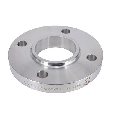 China Stainless Steel SS304 / SS316 Flange Customized 1/4