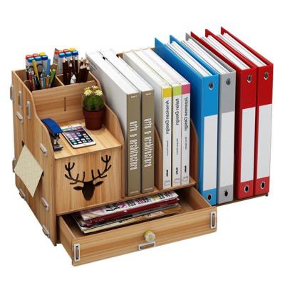 China 10 Total Sections to Store Small OEM Beautiful Tonsmile Cherry Personalized Office Stationery Organizer of Classroom Items and Desk for sale