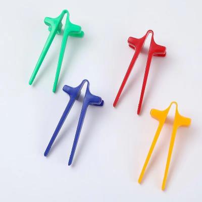 China New Product Disposable Auxiliary Lazy Ring Non Dirty Auxiliary Lazy Chopsticks Hand Snack Holder Chopsticks Finger Game Lazy Game Tool for sale