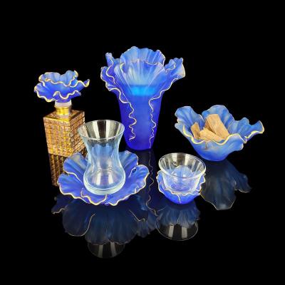 China New Design Europe Decor Home Collection Crystal Crafts Crystal Party Supplies Censer for sale