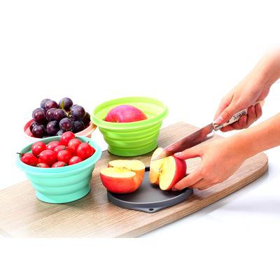 China MiNi Collapsible Silicone Mixing Bowl Viable High Quality Silicone Collapsible Bowl For Camping Mixing Bowl Product for sale