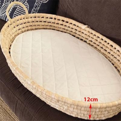 China Wholesale Baskets Stocked For Baby Toy Storage Basket Canvas Rattan Baskets With Lid Wicker Mini Handle Wicked Miniature Garden Laundry for sale