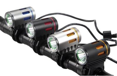 China Oxidation Treatment High Power LED Bike Light For Outdoor 1 Year Warranty for sale