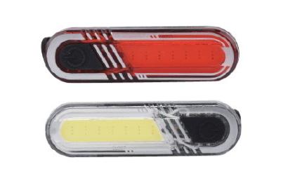 China Durable Rechargeable Rear Cycle Light , Rigid Frame Led Push Bike Lights for sale