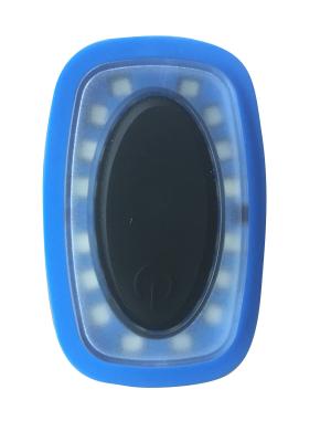 China Blue Flashing Usb Charged Led Bike Light , ABS Bright Front Rear Bike Lights  for sale