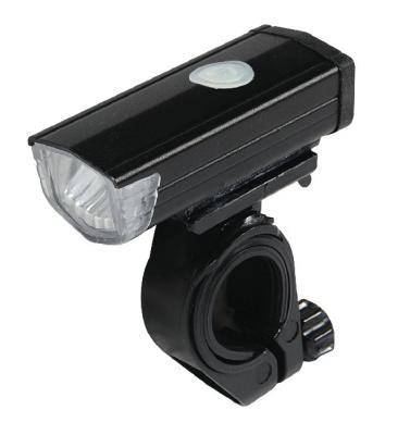 China ABS / Aluminium Rechargeable Front Bike Light 3 - 4 Hours Charging Time for sale