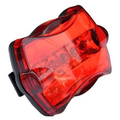 China 5 Super Bright Bike Rear Tail Light , ABS Led Bicycle Flashing Lights  for sale