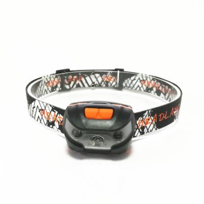 China Flash Red Cree LED Headlamp 3 - 4H / 5 - 6H Working Time With Nylon Headband for sale