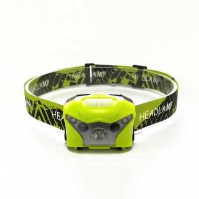 China Two Red Cree LED Headlamp 1050mah Rechargeable Battery CE / ROHS Approval for sale