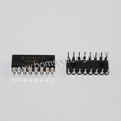 China 6 Channel Integrated Circuit IC Chip , CD4504BE Voltage Level Translator Unidirectional 1 Circuit for sale