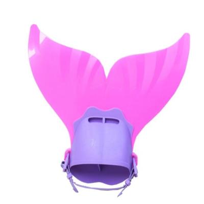 China PP+TPE Adjustable Fin Mermaid Tail Monofin Swimming Training Fin For Girls for sale