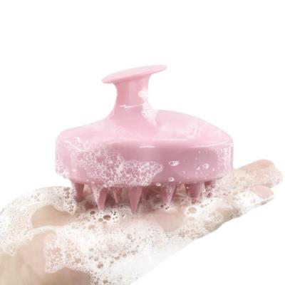 China ABS Silicone Scalp Massager Shampoo Brush for sale