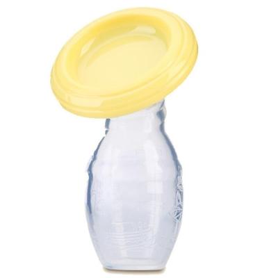 China BPA Free Nursing Mom Silicone Portable Manual Breast Pump for sale