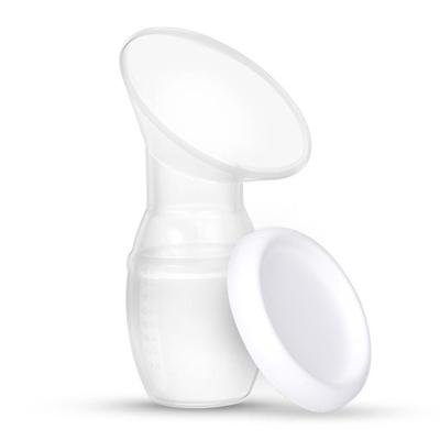 China BPA Free Wholesale Portable Handheld Silicone Manual Breast Milk Pump for sale