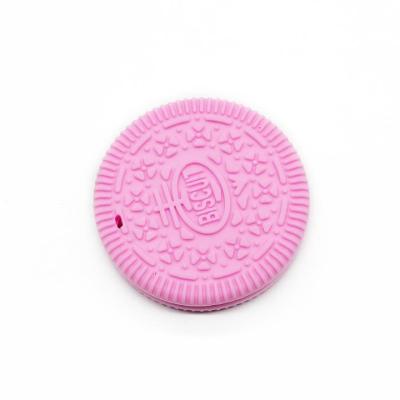 China BPA Free Food Grade Silicone Safety Cookie Pendant for sale