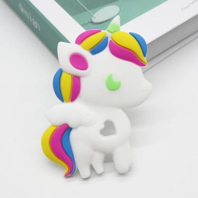 China 100% BPA Free Food Grade Babies Unicorn Teething Toys for sale