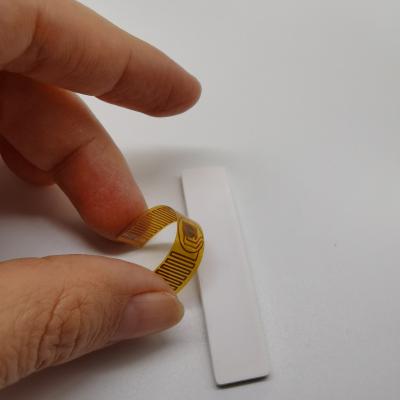 China Bio Silicon Silicone UHF RFID Programmable Washable Laundry Tags With Alien H3 Chip for sale