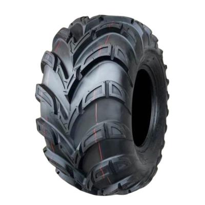 China 25x10-12 4X4 ATV UTV Four Wheel Tires , Go Kart Tire Shock Absorption for sale