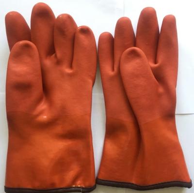 China PVC Anti-Slip Antifreeze Gloves Chemical Gloves for sale