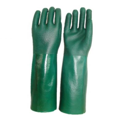 China Good Grip Grease Anti-Slip Rubber Monkey PVC Sandy Outdoor Gloves for sale