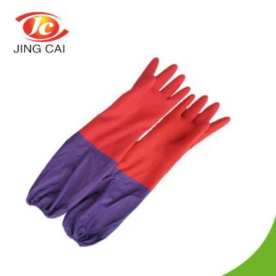 China Hot Selling Waterproof 60cm Long Sleeve PVC Gloves Industry Beekeeping Waterproof Gloves for sale