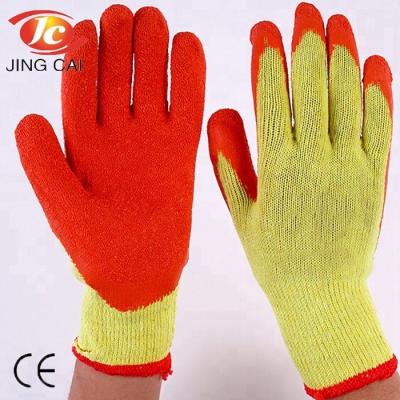 China Heavy Industry JingCai Custom Logo Anti Cutting Gloves With PU Coating For Extracting Latex Gloves Powder Free for sale