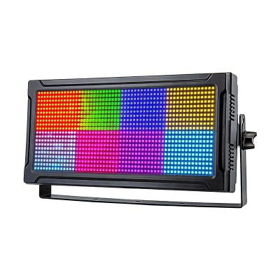 China Nightclub/Party/Disco/Stage S1000 Dye RGB DMX Control LED Strobe Wash Lights Stage Disco Home Party Blinder Flashing Lighting for sale