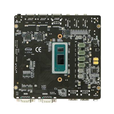 China 12th Gen Ddr5 Mini PC PCB 3 Lan Moederbord Met CPU Te koop