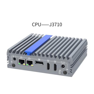 Chine X86 Mini Pc Pen-Tium J3710 DDR3 HD 1,6 GHz Quad Core PC sans ventilateur à vendre