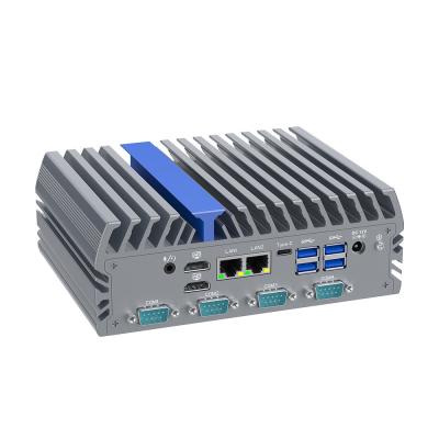 China Intel 12th Gen Fanless System Alder Lake N100 Industrial PC With 6 Com Rs232 for sale