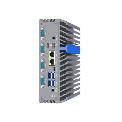 China DC 12V Industrial N100 Embedded Box Computers Support Network Wake Up for sale