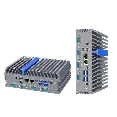 China Fanless Industrial Computer N100 Processor with Triple Display Port for sale