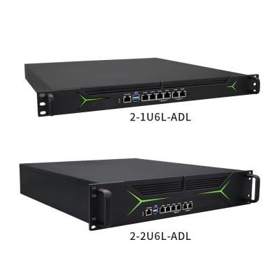 China 6.11 kg Rackmount Network Firewall Vpn Doorvoer Aluminiumlegering Te koop