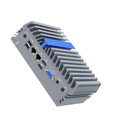 China Small Form Factor Computer N100 2 Lan 4 Com 6 USB Mini PC 12 Volts for sale