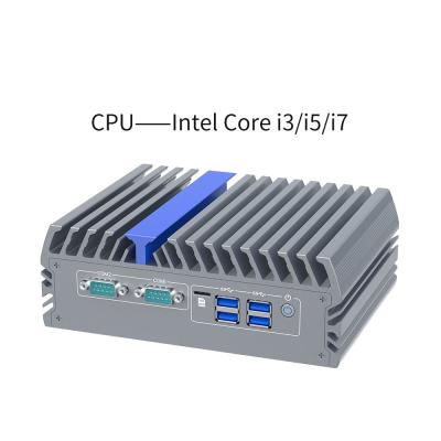 China 12a geração Mini PC sem ventilador I5 1235u Mini PC de escritório Windows 11 à venda