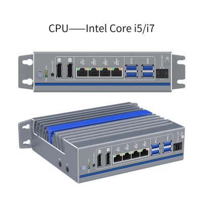 China 12e generatie Intel Embedded PC Robuuste industriële pc met Wifi Ethernet Te koop